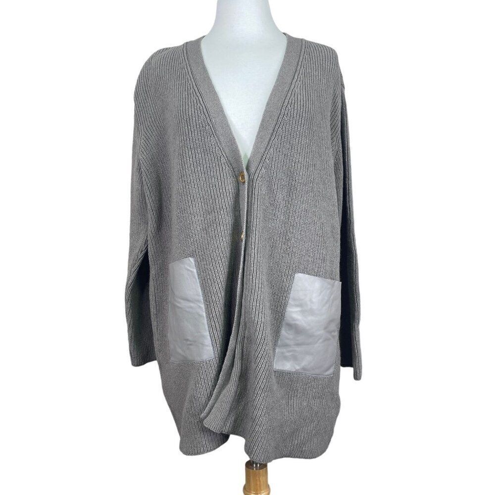 Saint + Sofia NWT Rib Knit Cardigan